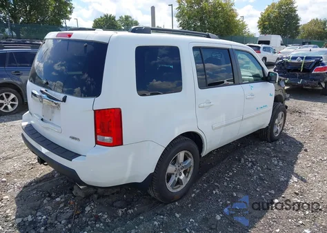 2009 Honda Pilot Ex-L из США, поврежденный, VIN 5FNYF48569B040803